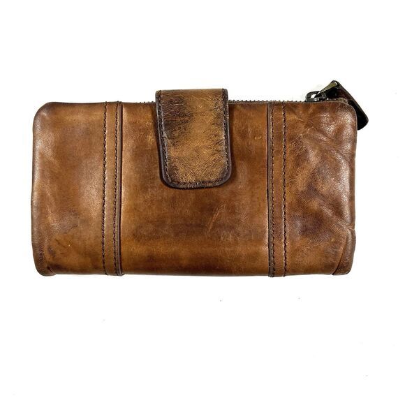 Fossil Long Live Vintage 1954 Wallet Womens Brown Leather - Picture 3 of 10